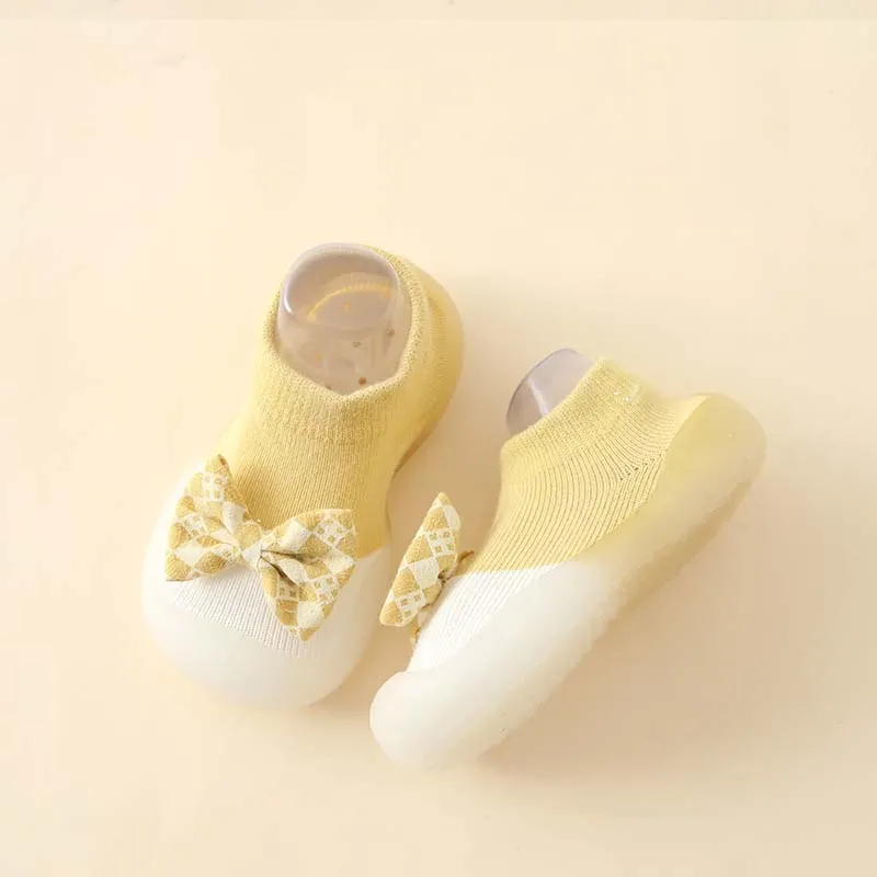 Non-Slip Baby Sock Shoes - Bowknot