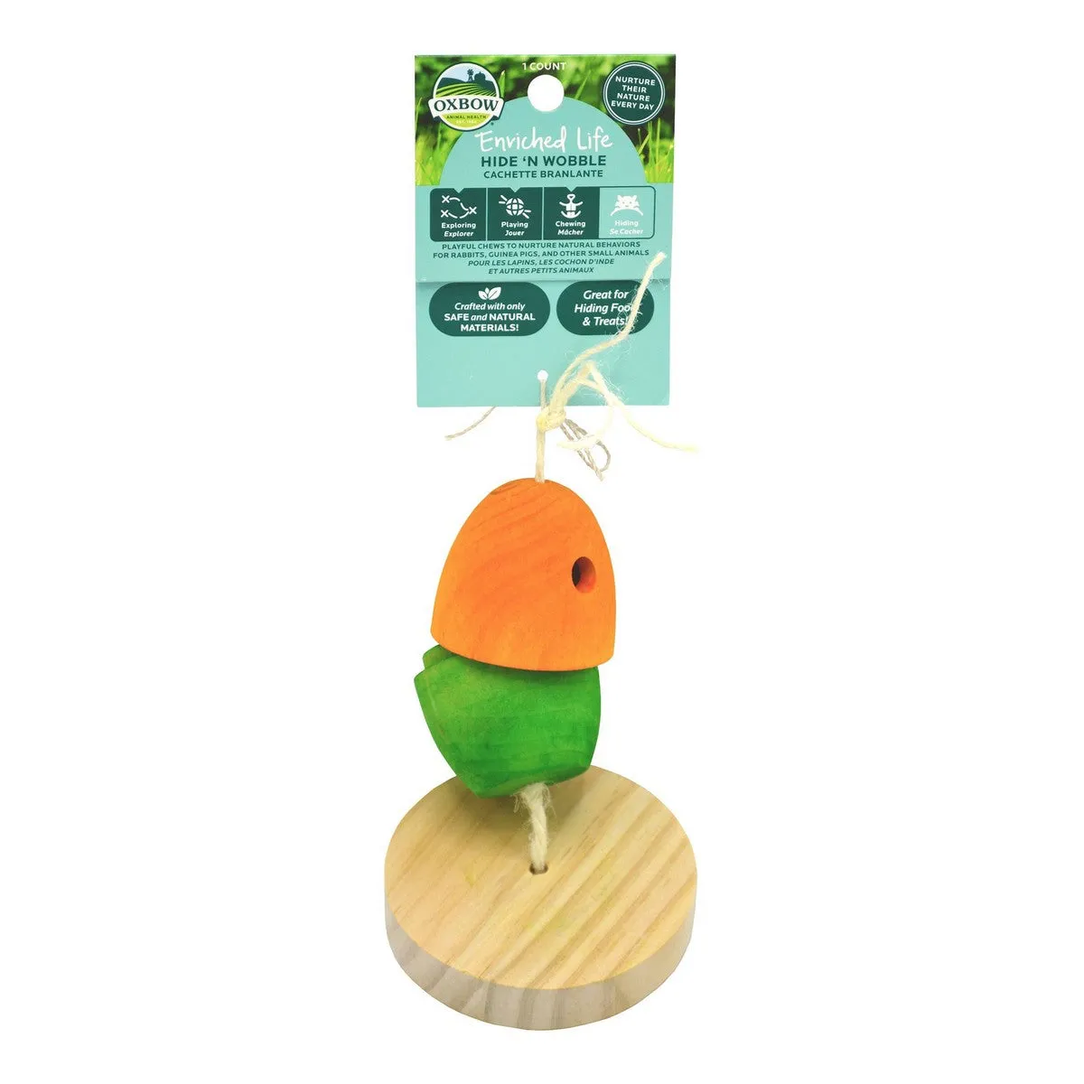 Oxbow Enriched Life Hide 'n Wobble Toy