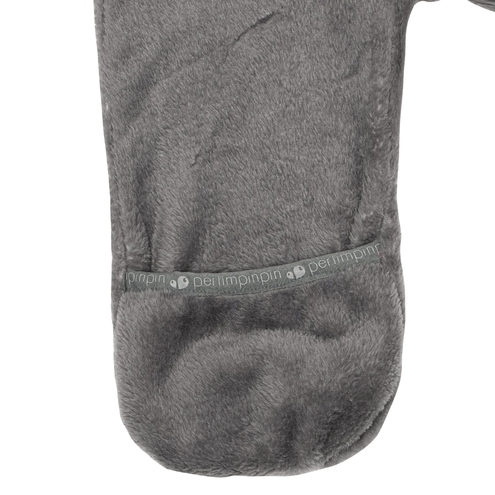 Plush bundler - Gray solid