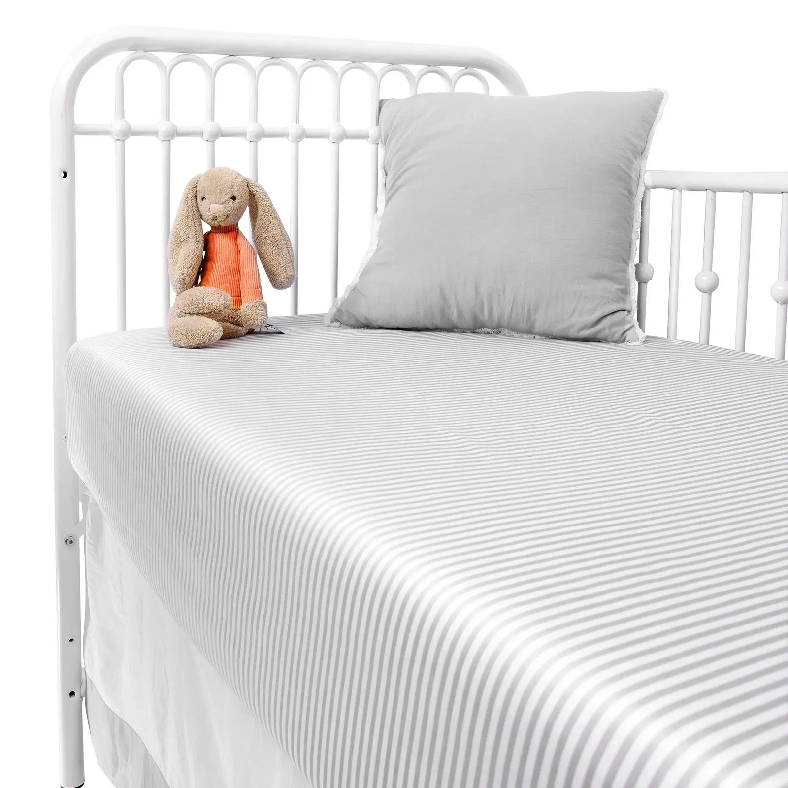 PURE BAMBOO: 100% Organic Viscose Derived from Bamboo Baby Crib Fitted Sheet