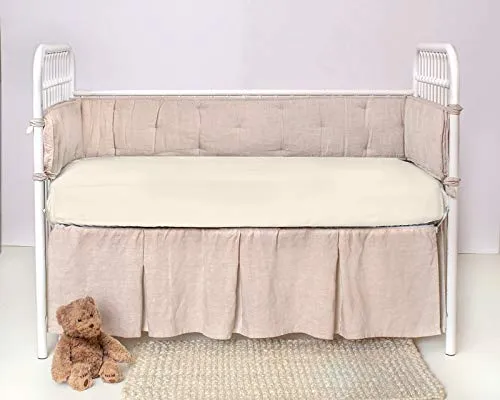 PURE BAMBOO: 100% Organic Viscose Derived from Bamboo Baby Crib Fitted Sheet
