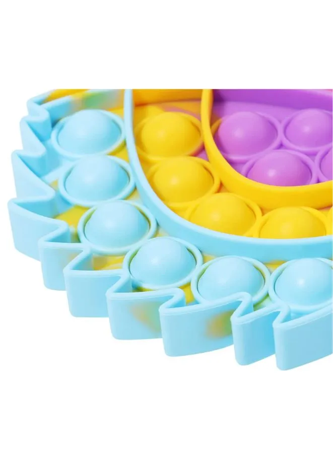 Push Pop Bubble Fidget Toy, Silicone Animal Sensory Squeeze Toy, Stress Relief, Anti-Anxiety, ADHD, Autism, Special Fidget Popper Gift for Kids and Adults, Hedgehog