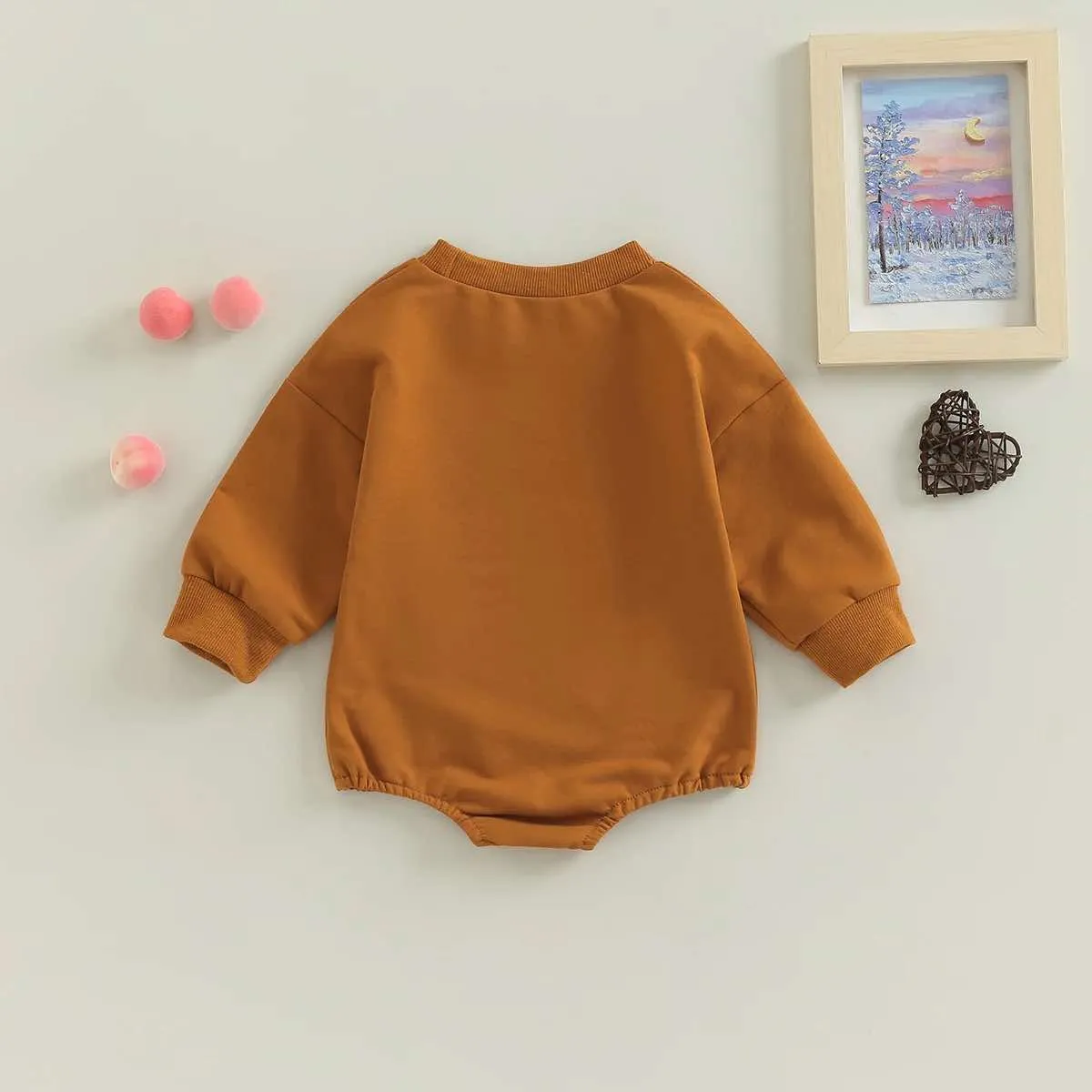 "New to the Herd" Western Baby Romper