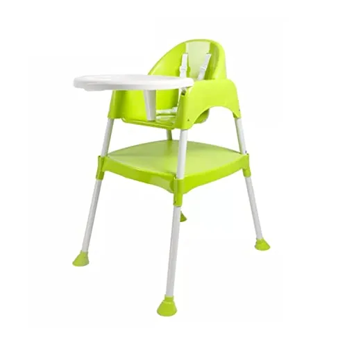 Safe-O-Kid- 5 in 1 Convertible High Chair- Green