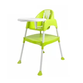 Safe-O-Kid- 5 in 1 Convertible High Chair- Green