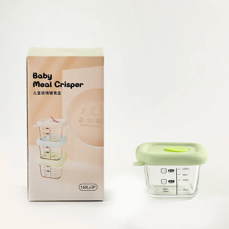 Silicone Baby Food Supplement Box Set