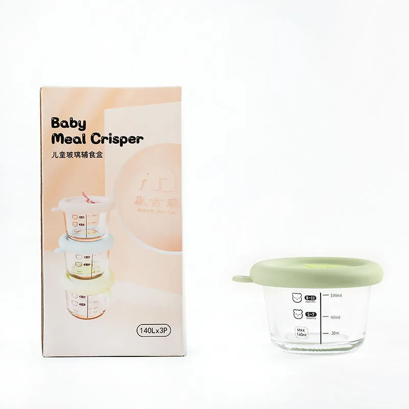 Silicone Baby Food Supplement Box Set