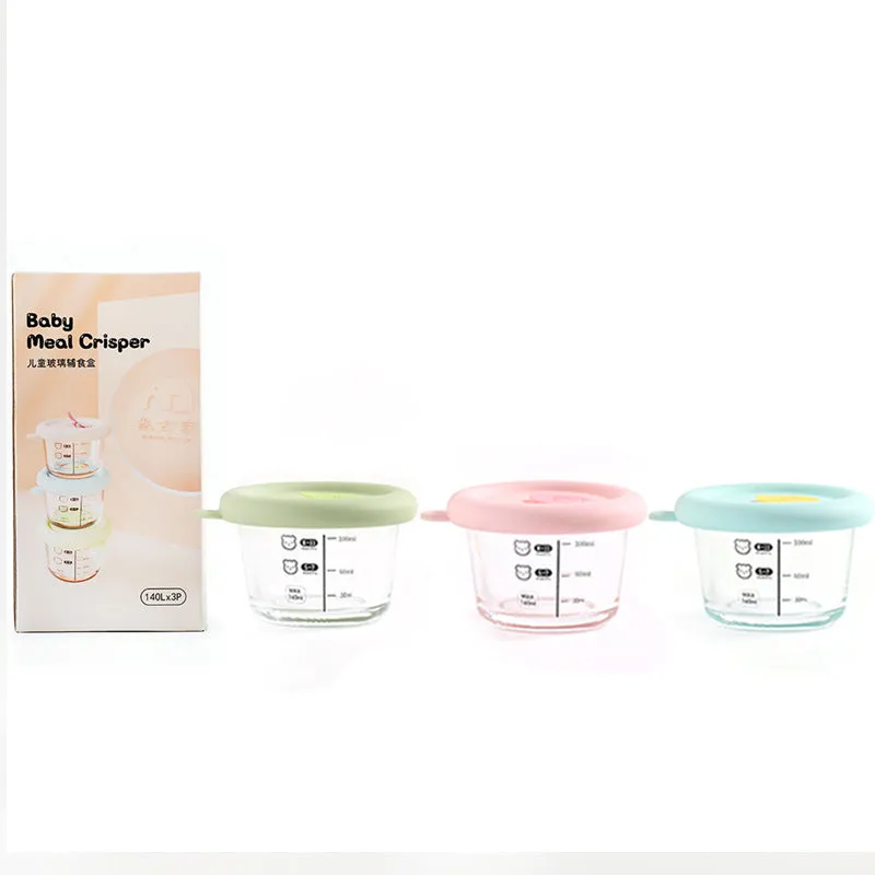 Silicone Baby Food Supplement Box Set