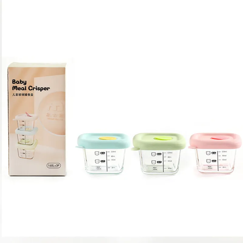 Silicone Baby Food Supplement Box Set