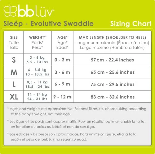 Sleëp: 3 in 1 Convertible Swaddle