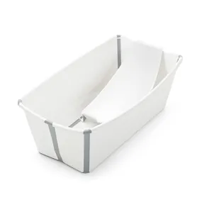 Stokke: Flexi Bath Bundle-Foldable Baby Bathtub Best for Newborns & Babies Up to 48 Months