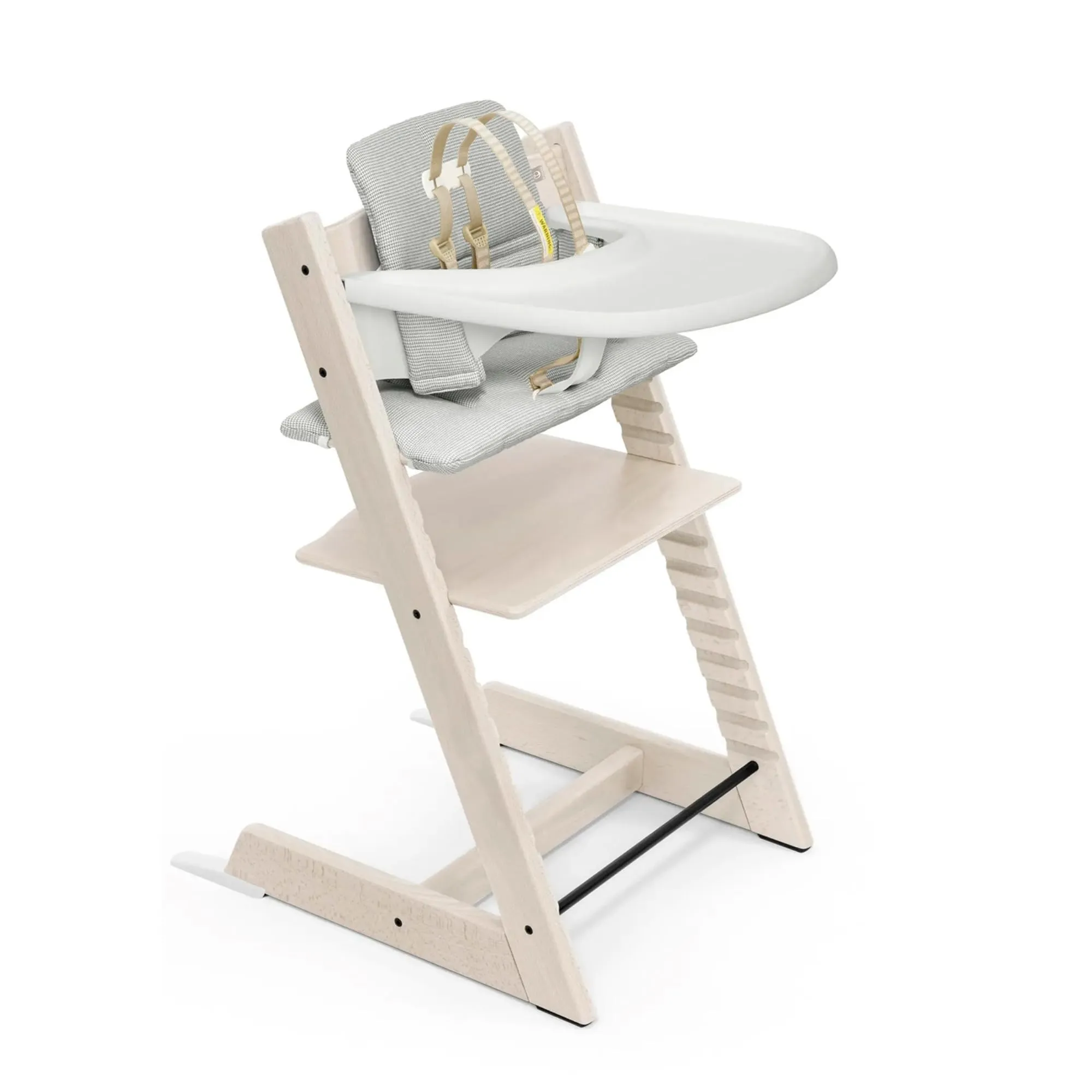 Stokke: Tripp Trapp Adjustable Chair with Cushion - Convertible, Comfortable & Ergonomic