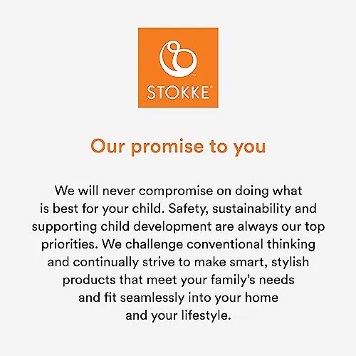 Stokke: Tripp Trapp Adjustable Chair with Cushion - Convertible, Comfortable & Ergonomic