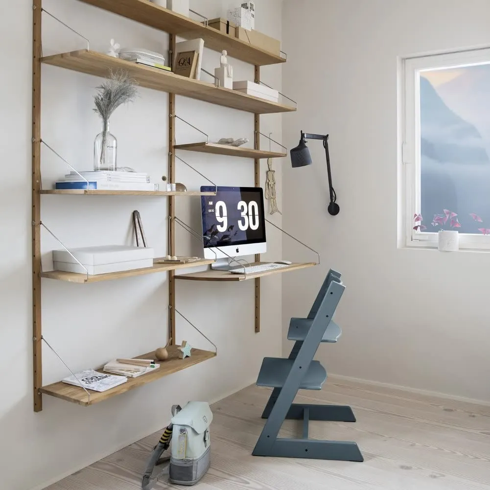 Stokke: Tripp Trapp Adjustable Chair with Cushion - Convertible, Comfortable & Ergonomic