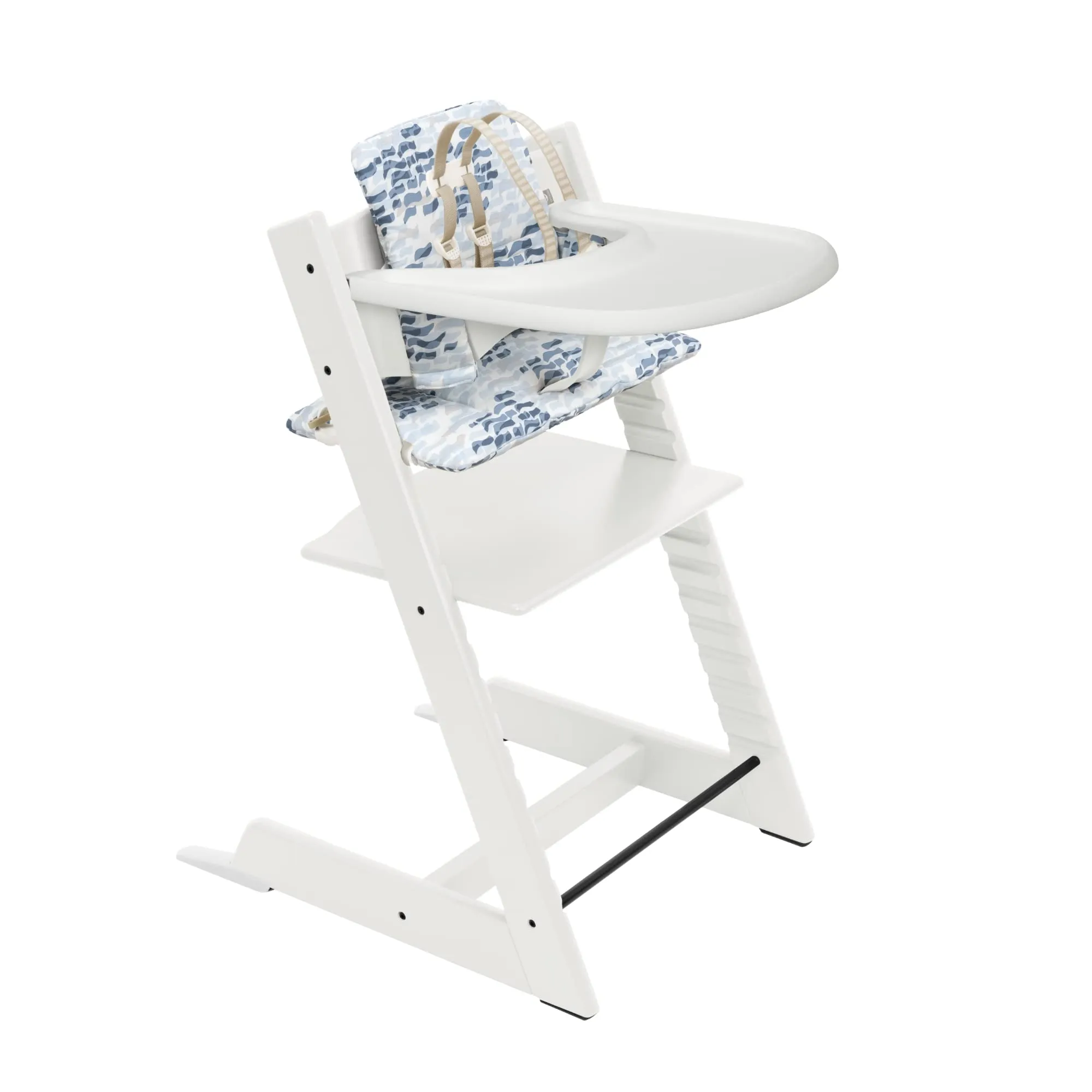 Stokke: Tripp Trapp Adjustable Chair with Cushion - Convertible, Comfortable & Ergonomic