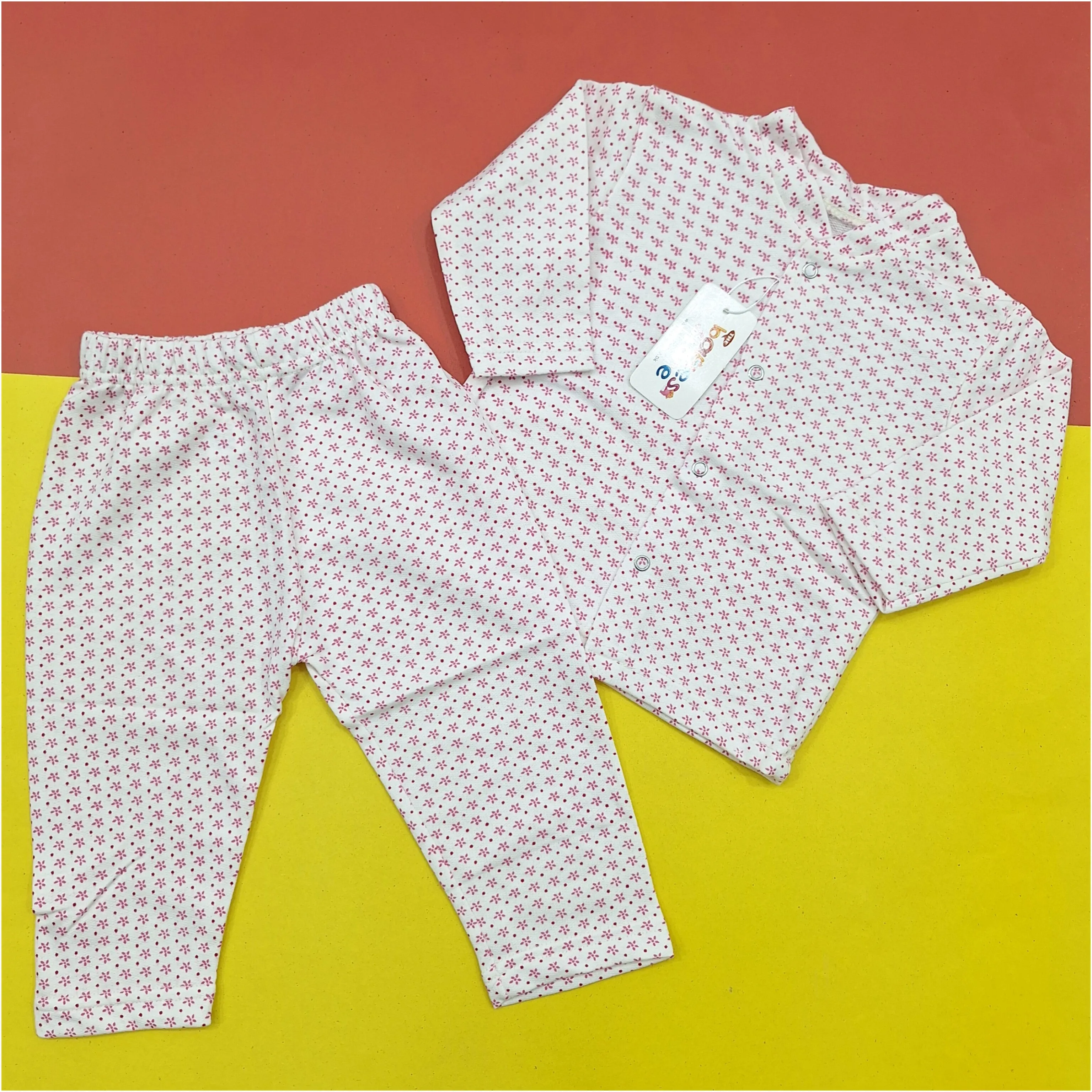 TBS - Night Suit - Pink - Flowers