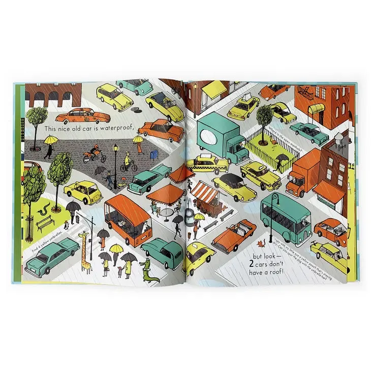 Vehicle Adventure I Spy Book