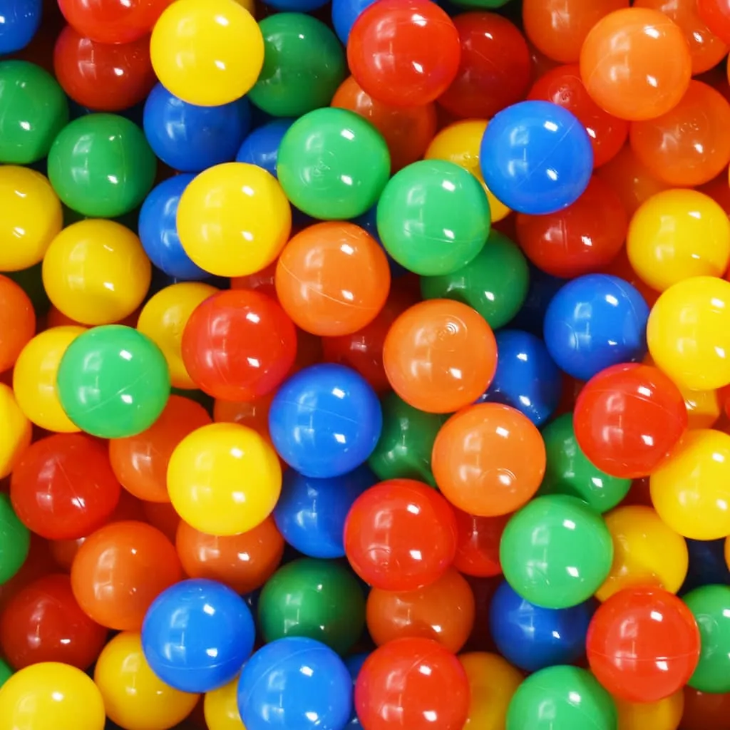 vidaXL Multicolour Play Balls - 500 pcs | Safe & Fun for Kids