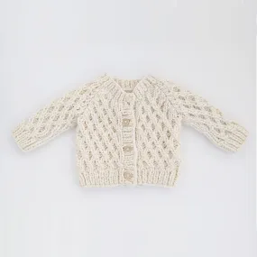 Waffle Cardigan Sweater -huggalug
