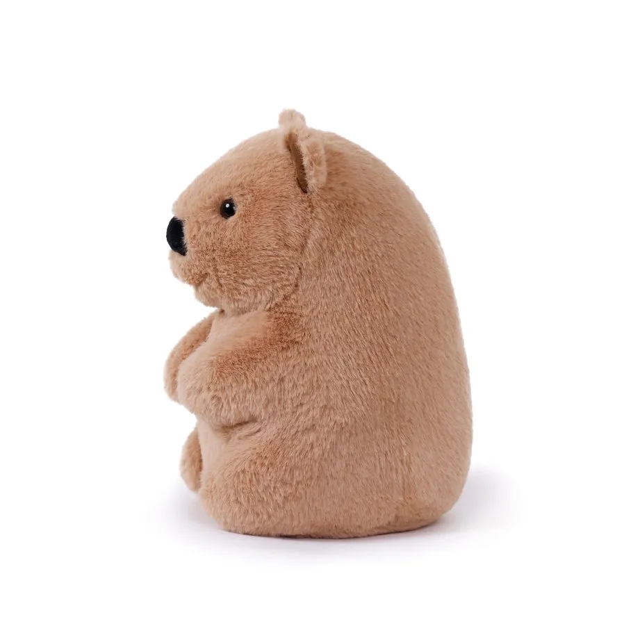 Wallace Wombat (Vegan Angora) Soft Toy 29 cm