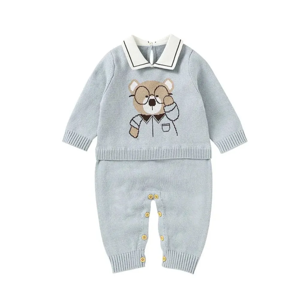 Warm Teddy Bear Romper