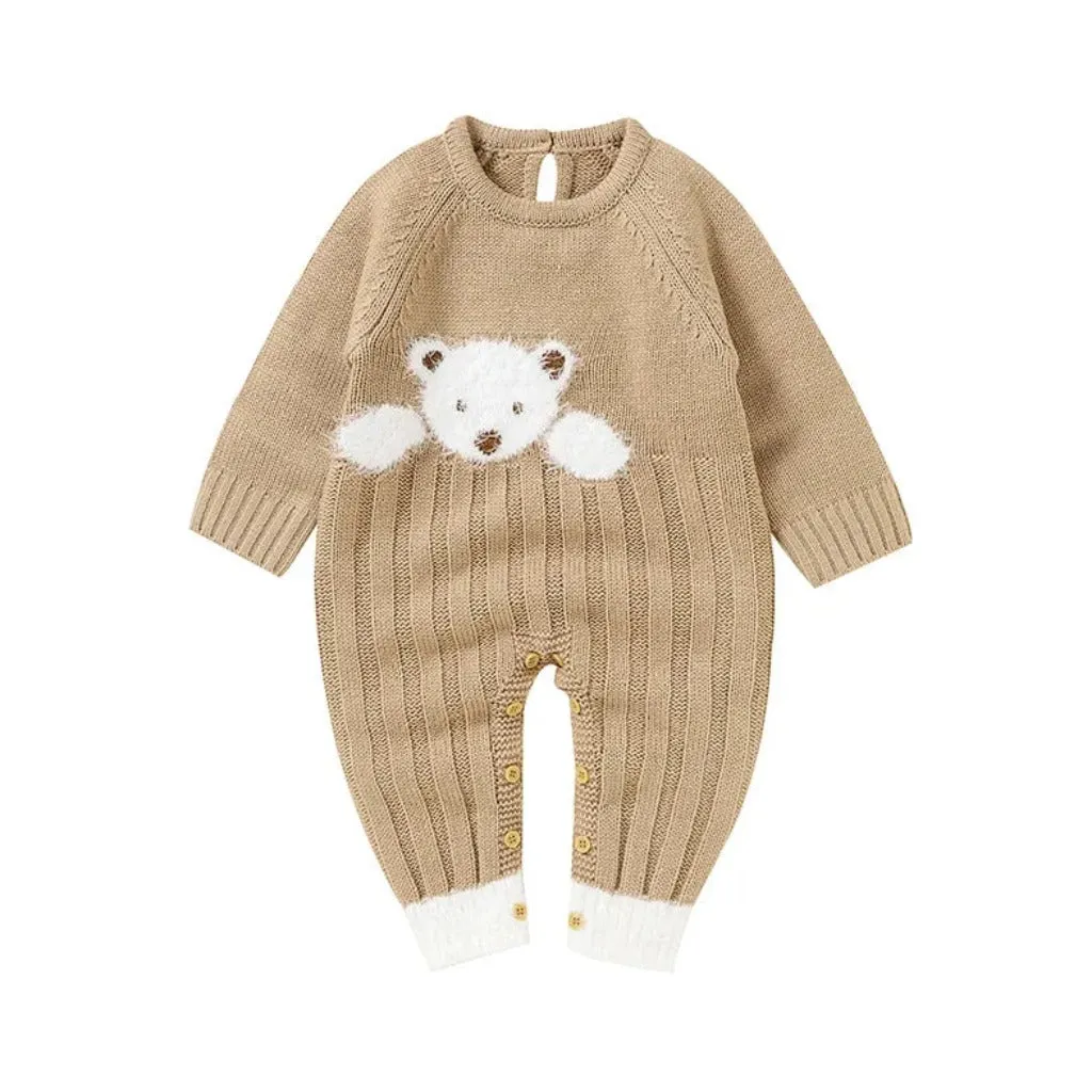 Warm Teddy Bear Romper