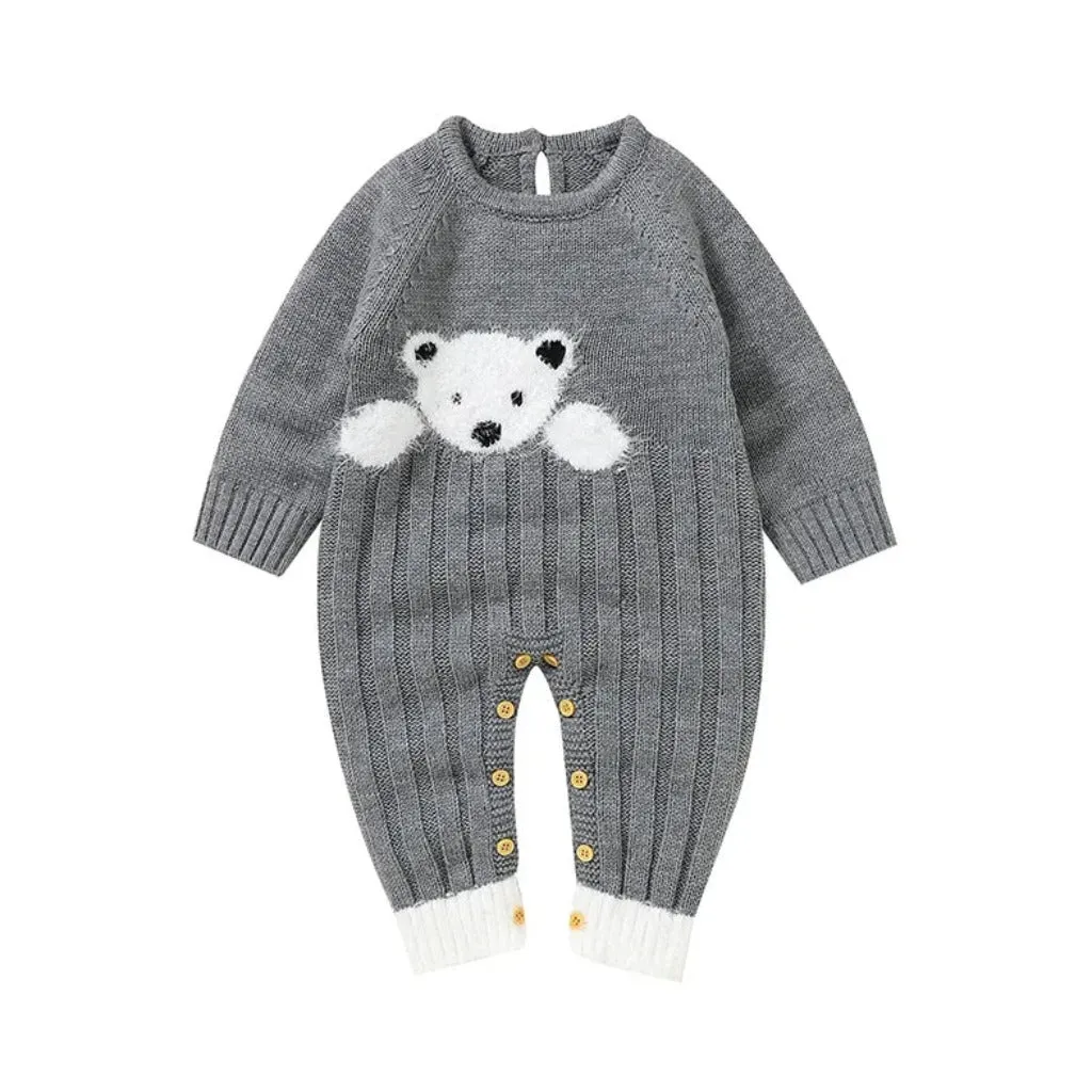Warm Teddy Bear Romper