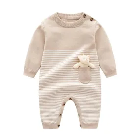 Warm Teddy Bear Romper