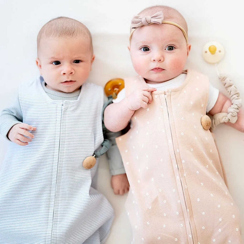 Wearable Blanket | Baby Sleep Bag - Tulip & Stripes