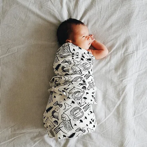 Wee Gallery Swaddle Wild Animals