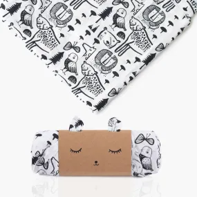 Wee Gallery Swaddle Wild Animals