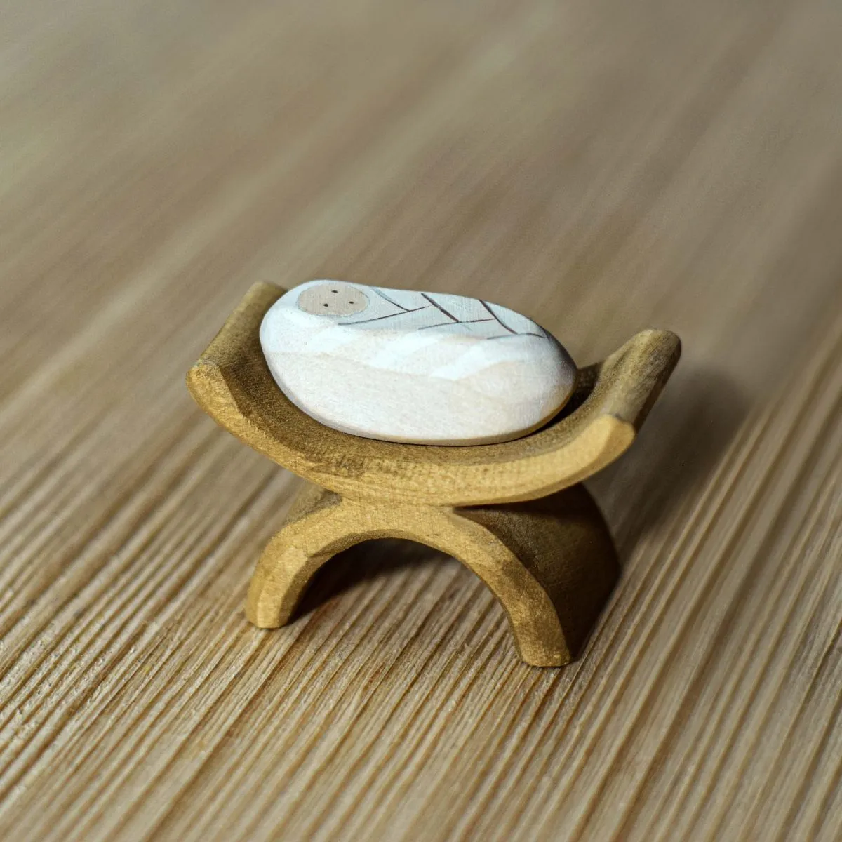 Wooden Baby Jesus Set